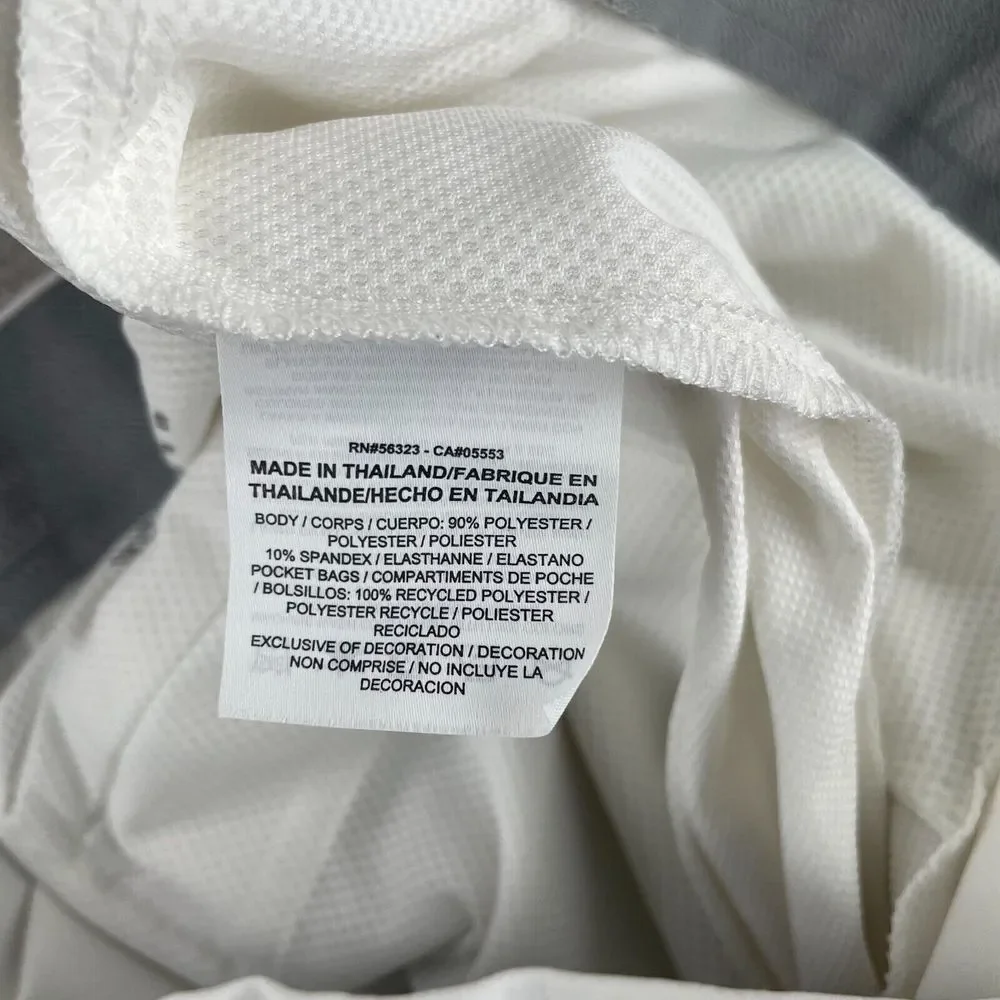 Nike Flex Hybrid Pants Men 38x32‎ White Performance Golf Straight Fit Vents